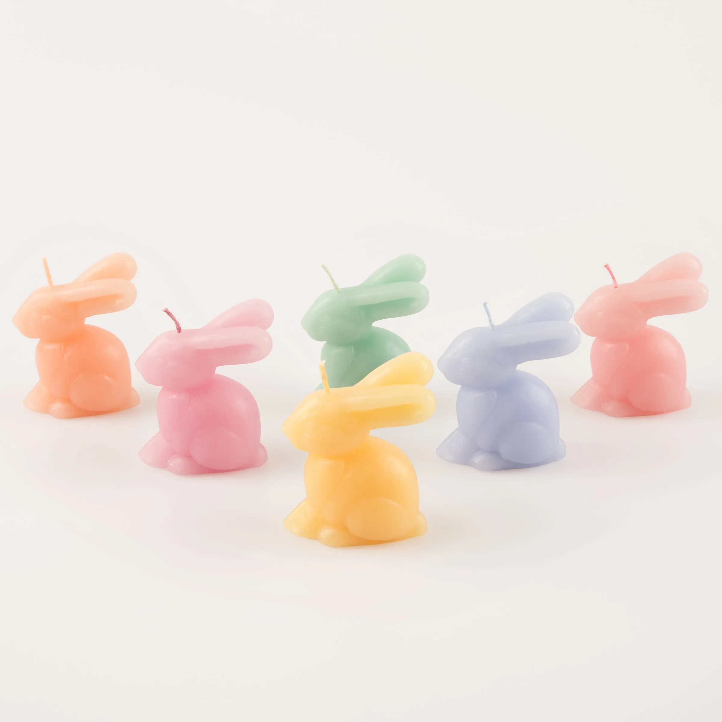 Mini Bunny Candles (x 6)