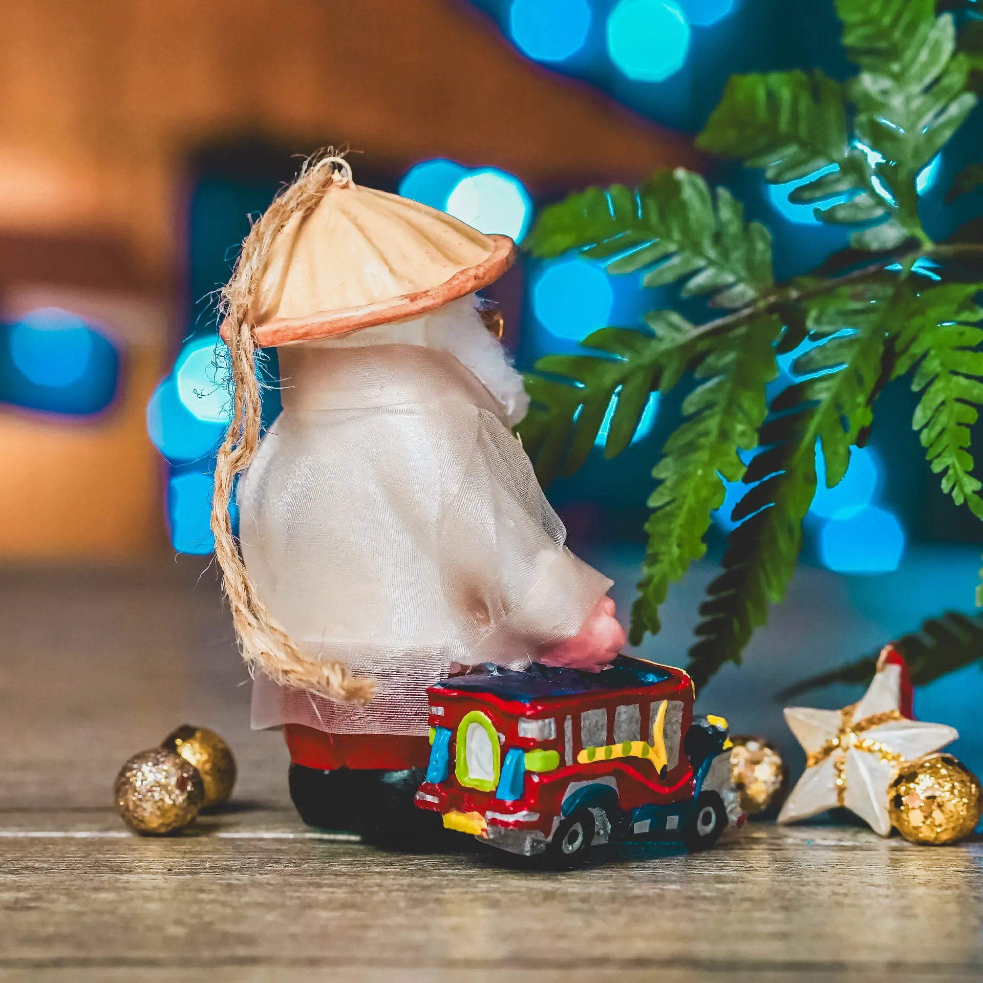 Mini Filipino Santa Claus - Jeepney