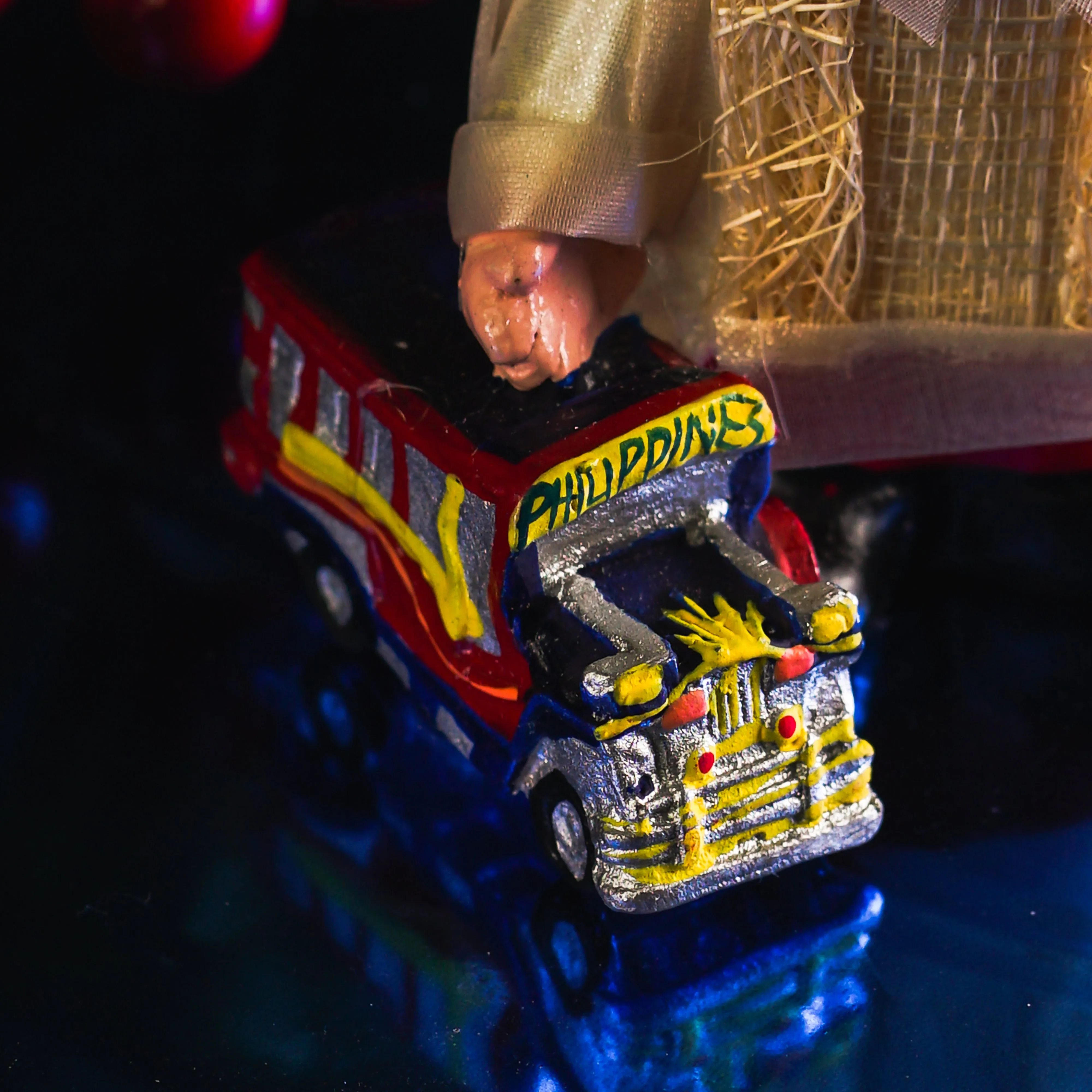 Mini Filipino Santa Claus - Jeepney