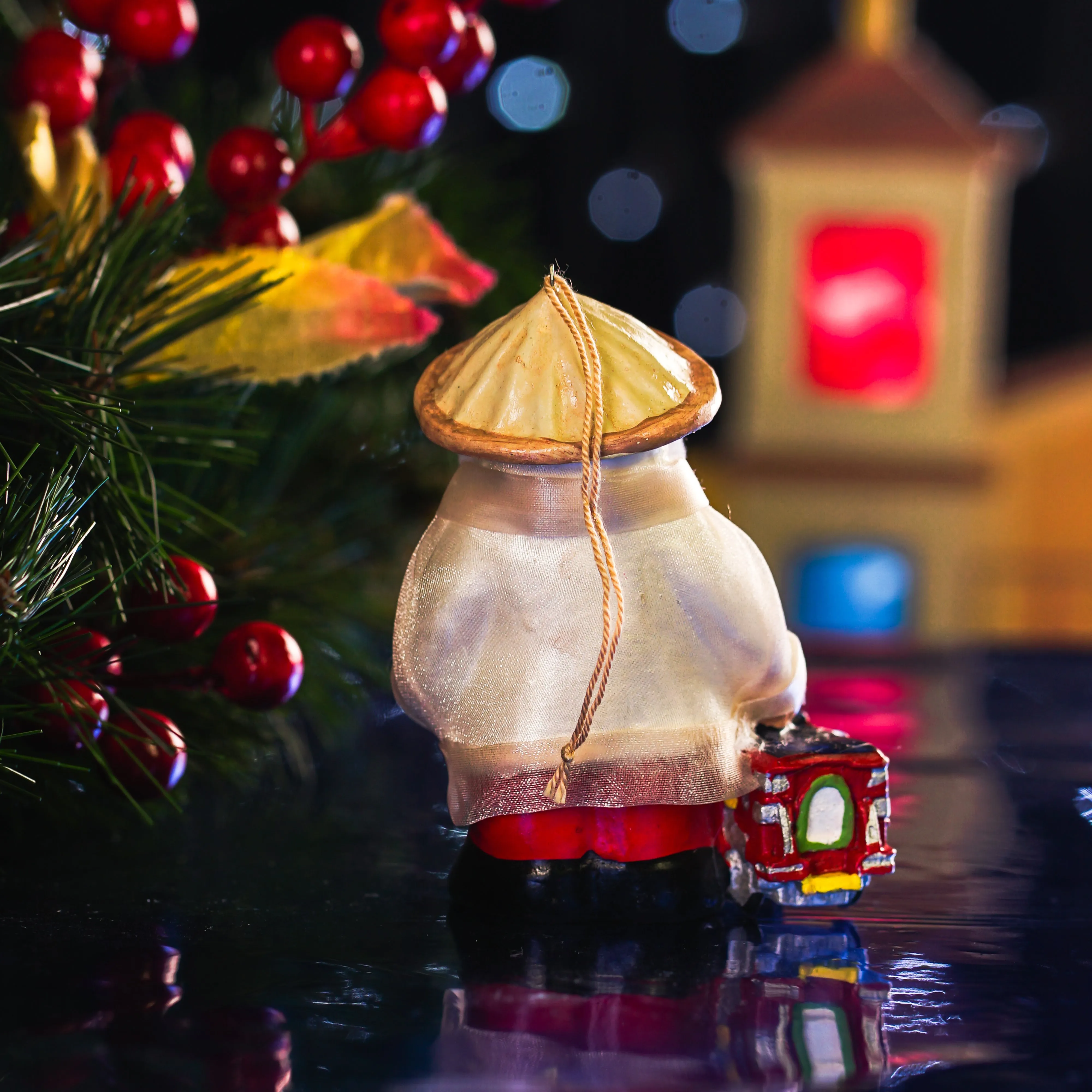 Mini Filipino Santa Claus - Jeepney