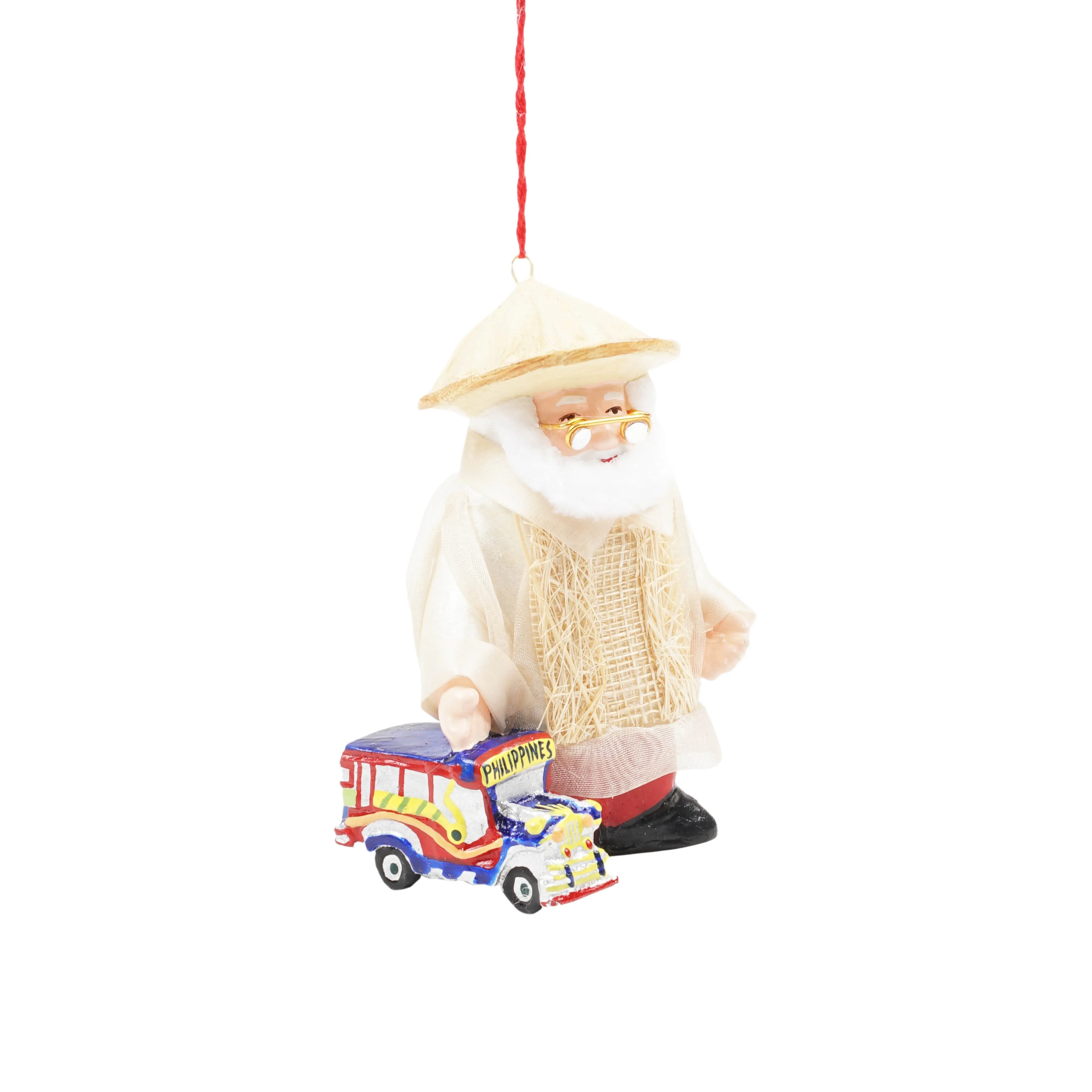 Mini Filipino Santa Claus - Jeepney