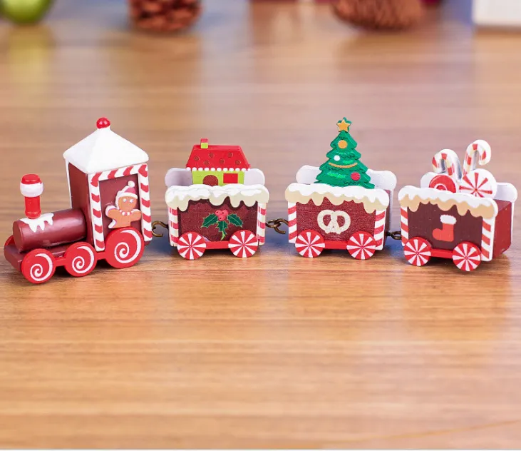 Mini Wood Train Toys