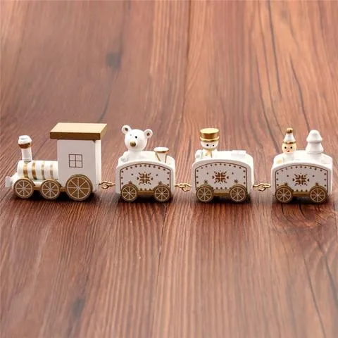 Mini Wood Train Toys