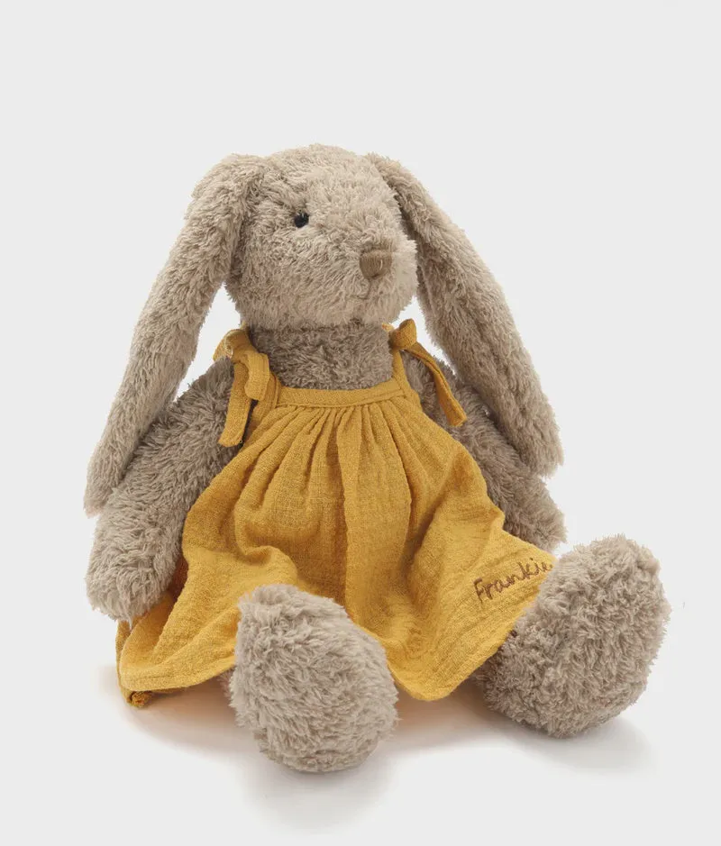 Nana Hutchy Mrs Honey Bunny - Mustard, Soft Toy