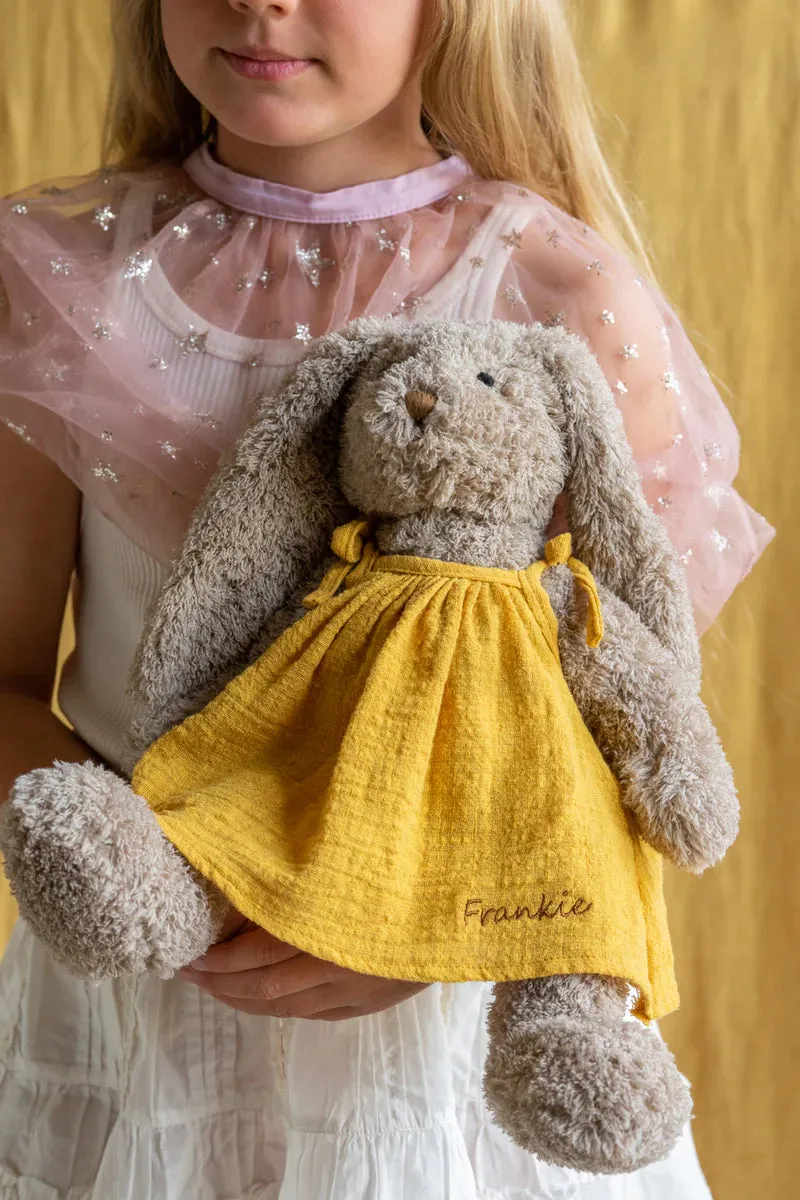 Nana Hutchy Mrs Honey Bunny - Mustard, Soft Toy