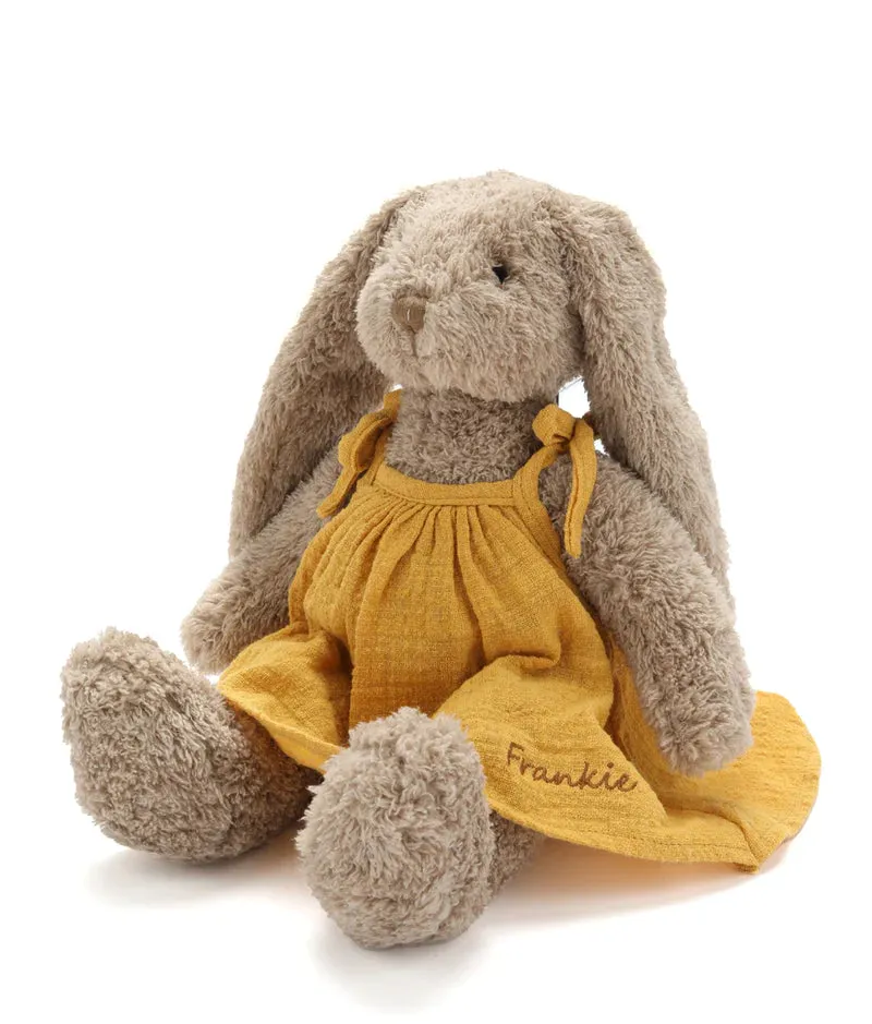 Nana Hutchy Mrs Honey Bunny - Mustard, Soft Toy