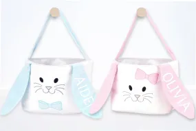 Personalized Plush Easter Basket