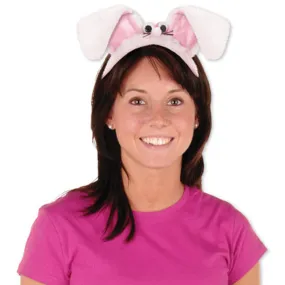 Plush Bunny Ears Headband (1/Pk)
