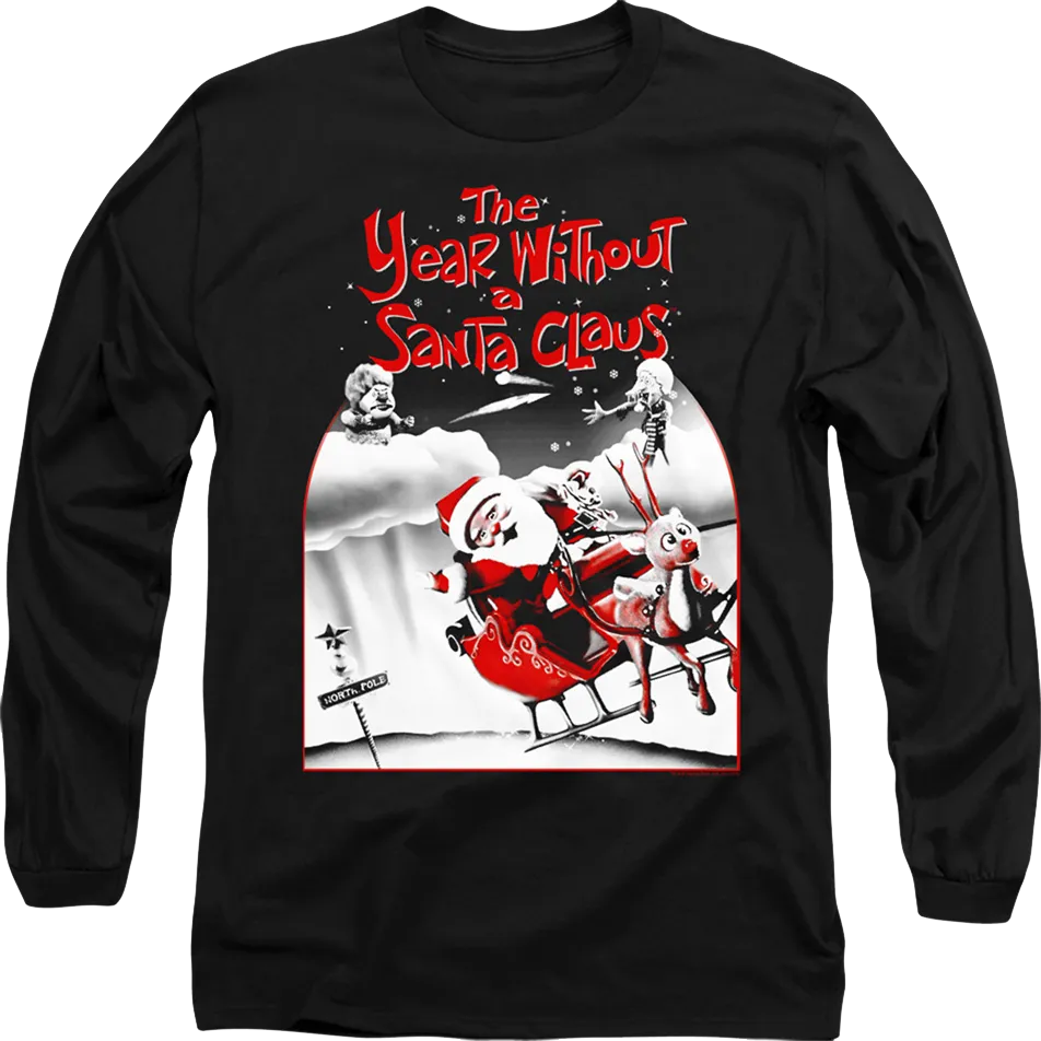 Poster The Year Without A Santa Claus Long Sleeve Shirt
