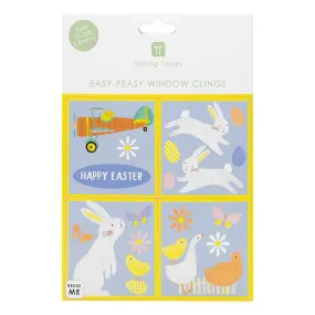 Rabbit Window Cling Easter Decorations