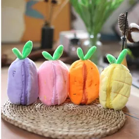 [Random] Reversible Fruit Bunny Keychain Plush