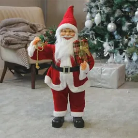 Red Standing Santa Figure - 60cm