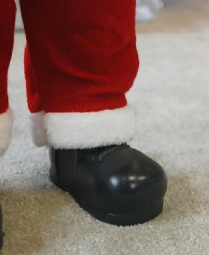 Red Standing Santa Figure - 60cm