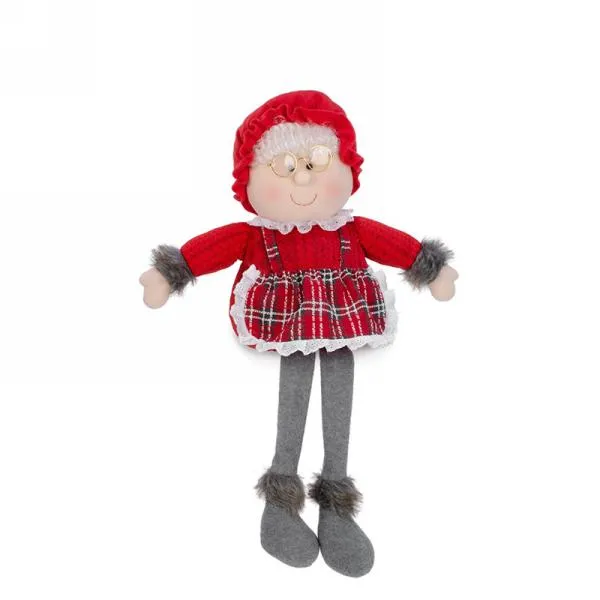 Santa & Mrs. Claus Plush Decor