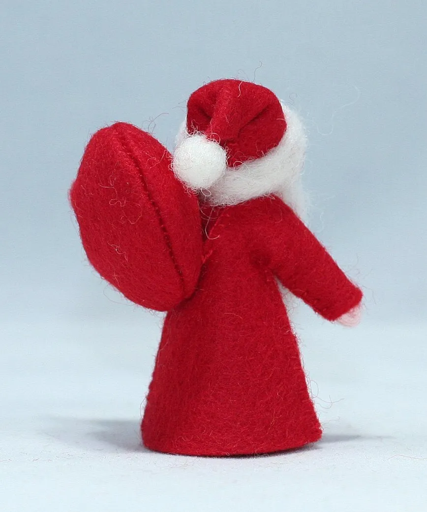 Santa Claus Felted Waldorf Doll - Four Skin Colors