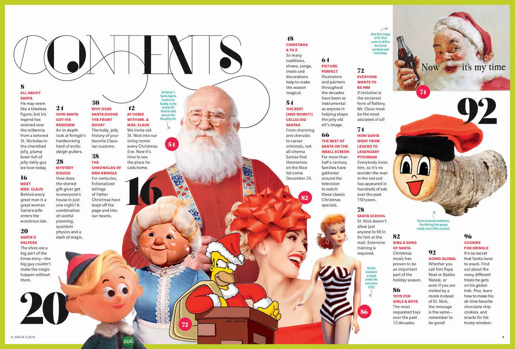 Santa Claus - The Story Behind the Legend: From Sinterklaas To St. Nicholas, Magic of Reindeer & Elves Workshop, Mrs. Claus, Kris Kringle, North Pole Facts, Buddy in Elf & The Night Before Christmas!