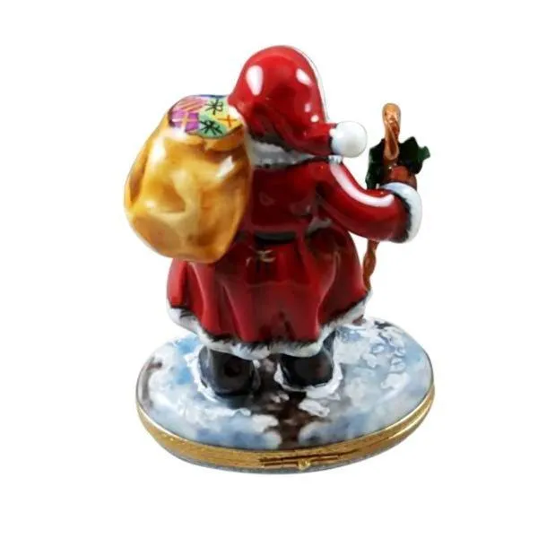 Santa Claus W Cane Toys Rochard France