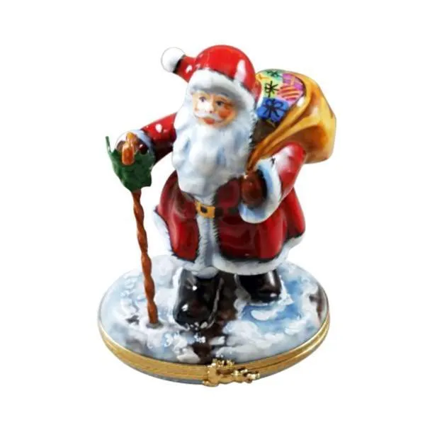 Santa Claus W Cane Toys Rochard France