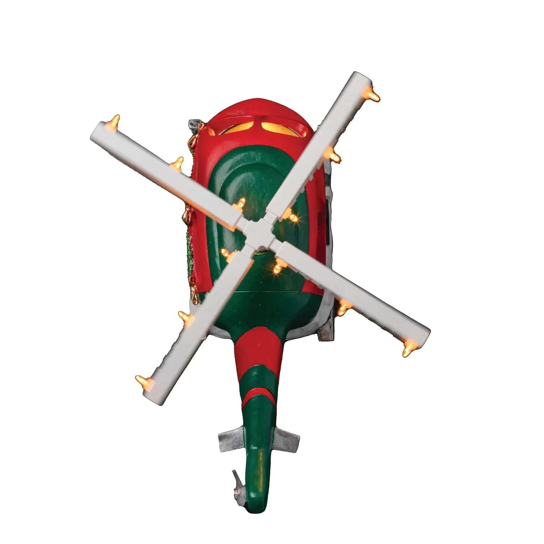 Santa on Helicopter