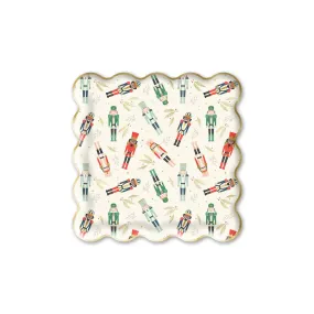 Scattered Nutcrackers Paper Plate