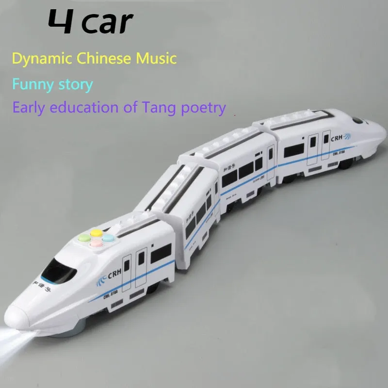 Simulation High Speed Railway Train Toy
