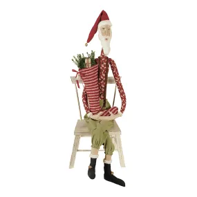 Sleepy Time Santa Figurine