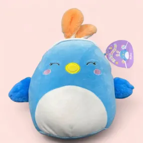 Squishmallows 7.5" Easter Plush Bebe The Blue Bird with Bunny Ears