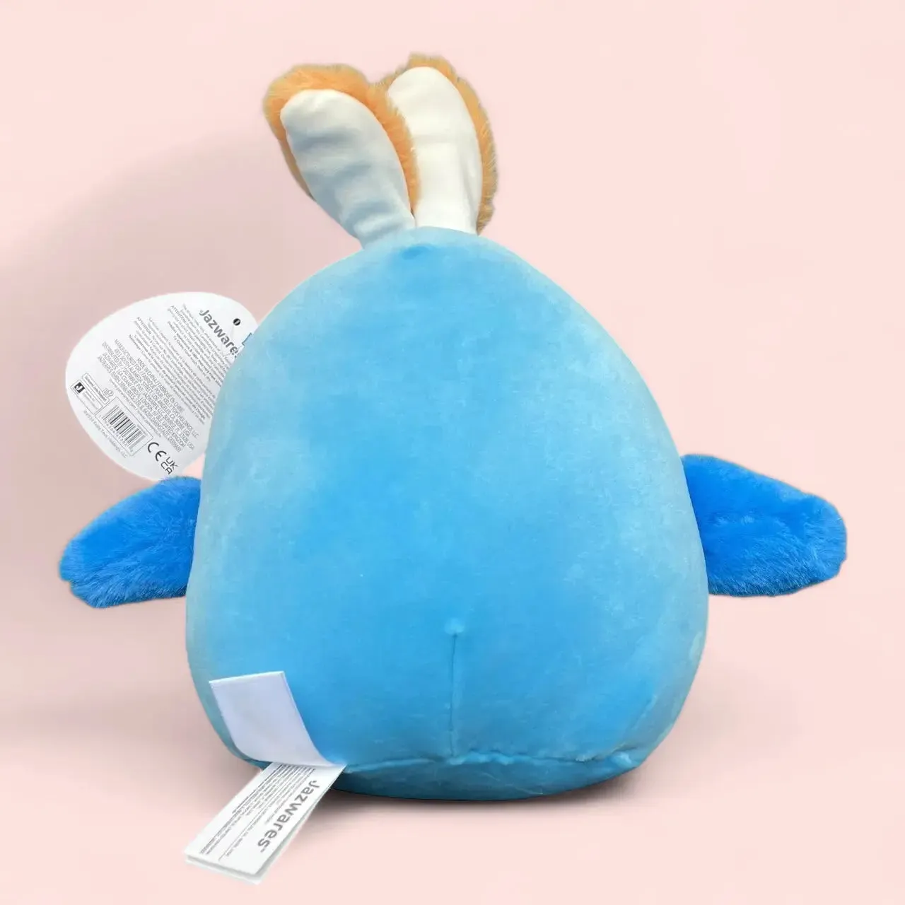 Squishmallows 7.5" Easter Plush Bebe The Blue Bird with Bunny Ears