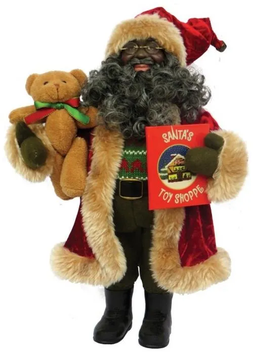 Story Time Santa Claus Figurine