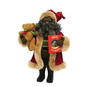 Story Time Santa Claus Figurine