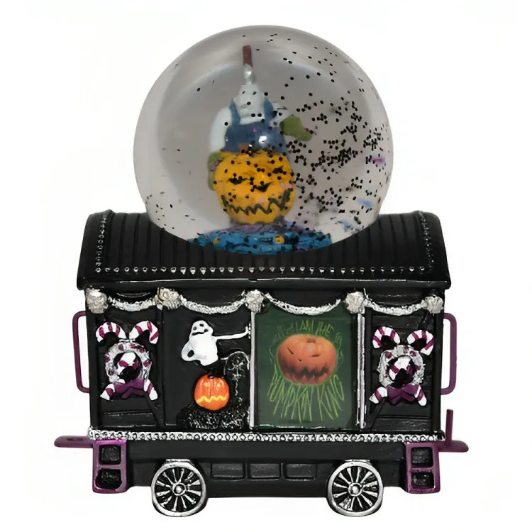 The Bradford Exchange Disney Tim Burton’s The Nightmare Before Christmas Glitter Globe Train Collection Issue #15: Look, Bunny Handcrafted & Hand-Painted with Music & Glitter 4.5-Inches