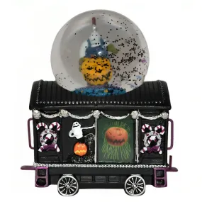 The Bradford Exchange Disney Tim Burton’s The Nightmare Before Christmas Glitter Globe Train Collection Issue #15: Look, Bunny Handcrafted & Hand-Painted with Music & Glitter 4.5-Inches