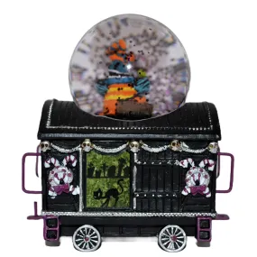 The Bradford Exchange Disney Tim Burton’s The Nightmare Before Christmas Glitter Globe Train Collection Issue #9: Making Christmastime Gifts Handcrafted & Hand-Painted with Music & Glitter 4.5-Inches
