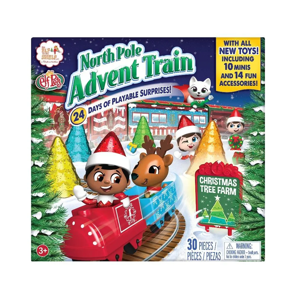 The Elf on the Shelf North Pole Advent Train