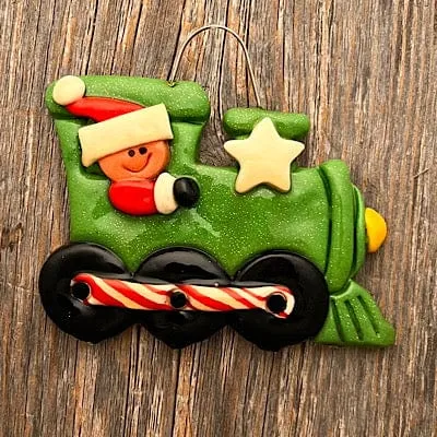 Train Christmas Ornament