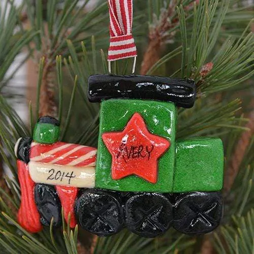 Train Christmas Ornament