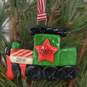 Train Christmas Ornament
