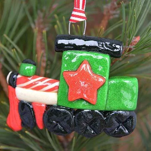 Train Christmas Ornament