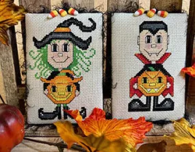 Trick or Treat Friends - Frony Ritter Designs - Cross Stitch Pattern