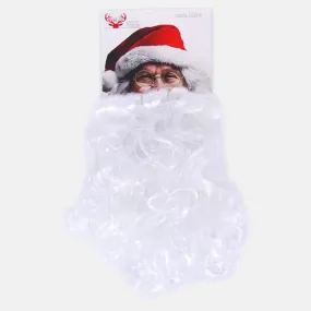 White Santa Beard Costume Accessory