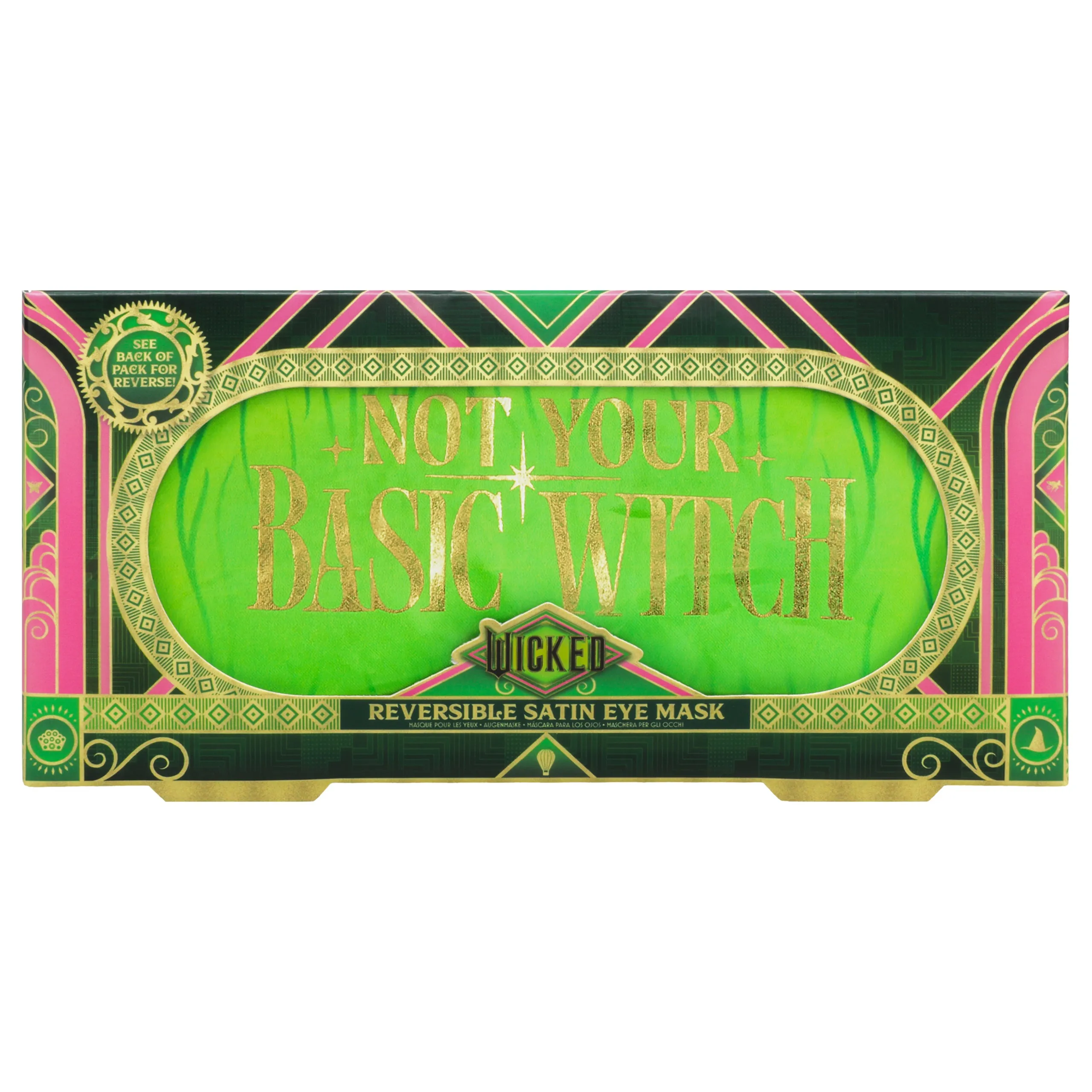 Wicked Satin Eye Mask