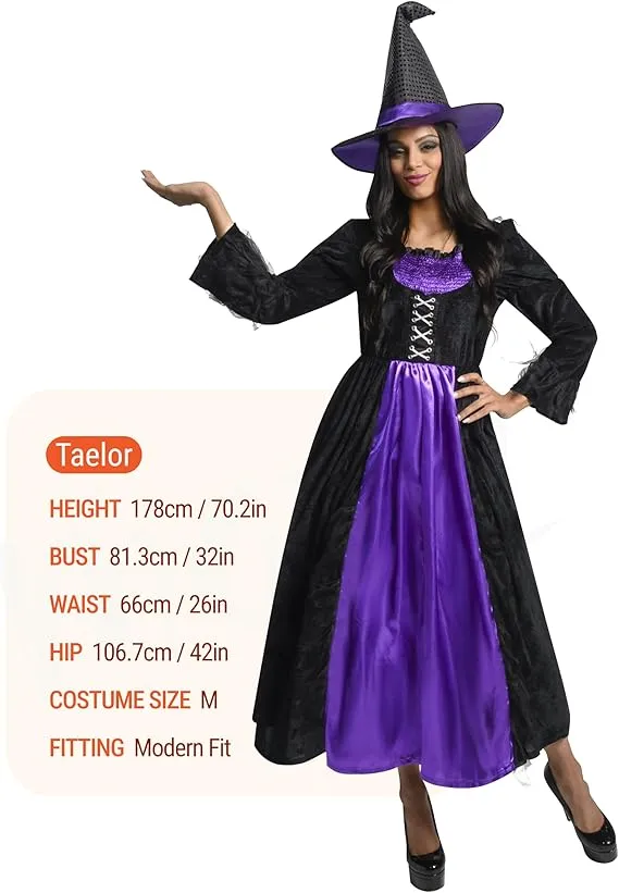 Witch Costume Outfit for women