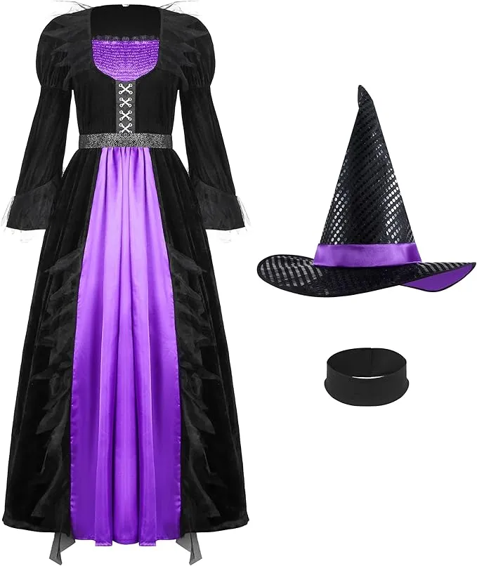 Witch Costume Outfit for women