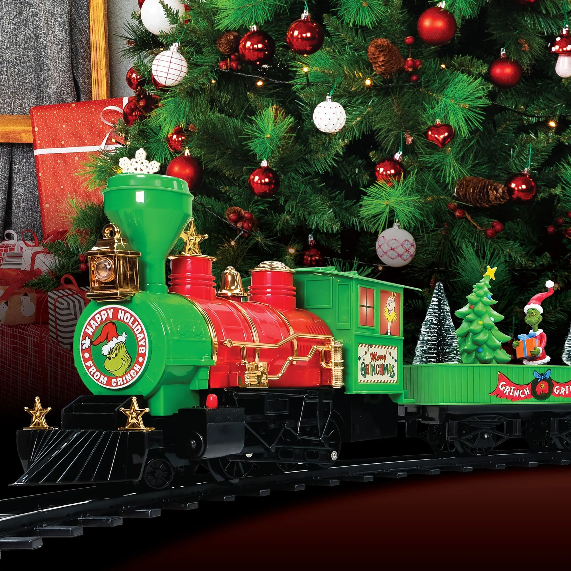 WondaPop Grinch Train Set