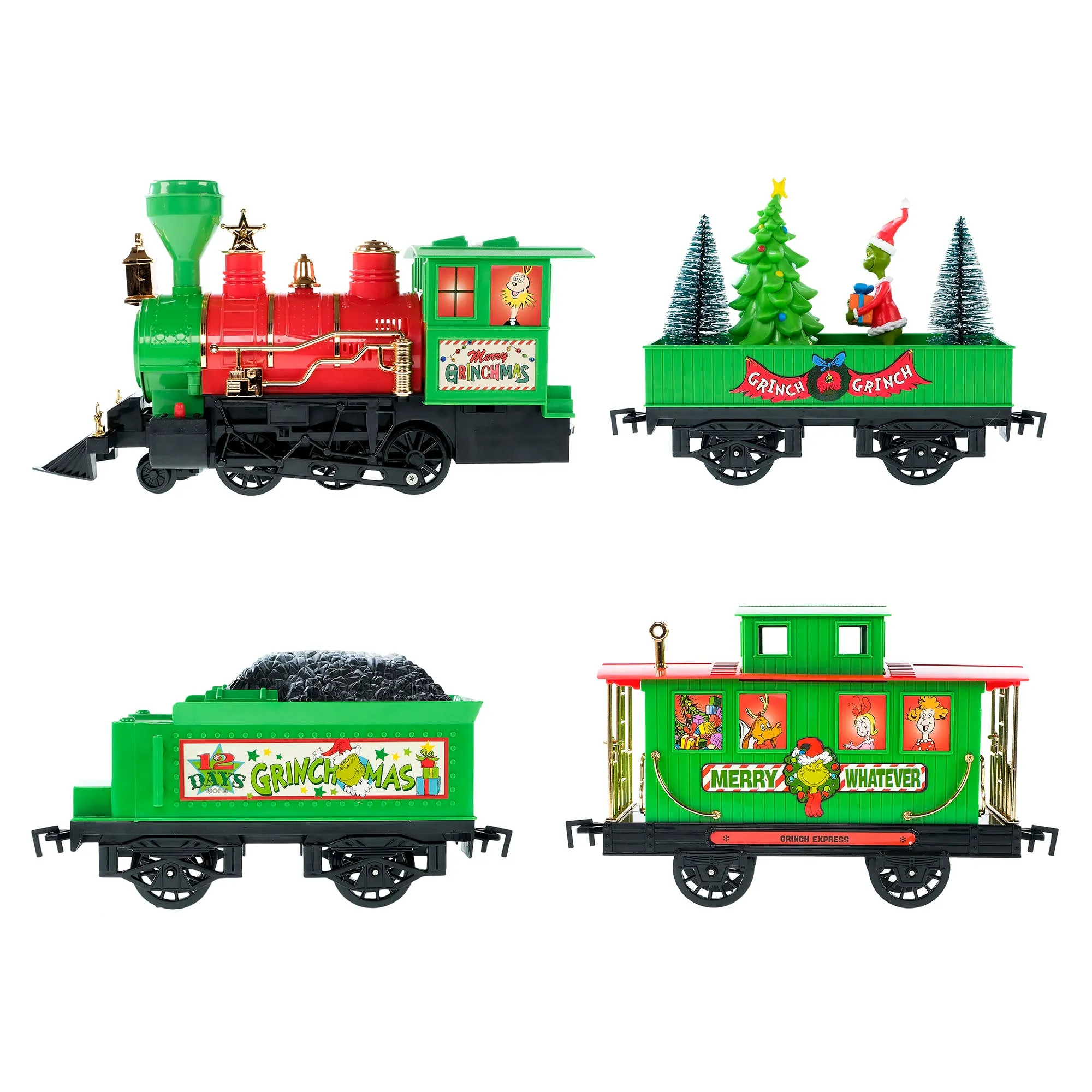 WondaPop Grinch Train Set